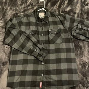 Mens Dixxon High Quality Flannel, Murked Out Series